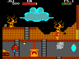 Chapolim x Dracula - Um Duelo Assustador (Brazil) In game screenshot